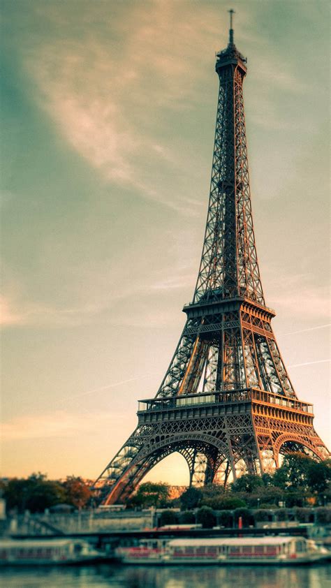 Eiffel Tower Tilf Shift View Android Wallpaper Free Download