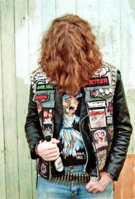 Denim Stud Leather Battle Jackets Galore Heavy Metal Fashion