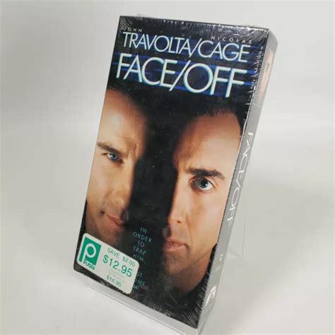 FACE OFF VHS Tape 1997 Movie Nicolas Cage John Travolta NEW SEALED 201