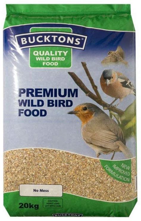 Bucktons Premium Wild Bird Seed Mix 20 Kg X 3 Superpetstore