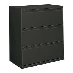 Check spelling or type a new query. HON 800 36 W Lateral 3 Drawer File Cabinet With Lock Metal ...