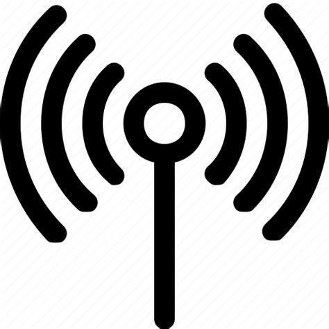 Broadcast Radio Signal Icon