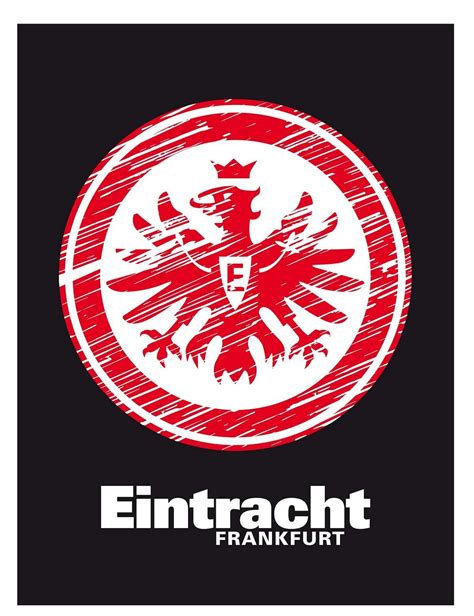 If not for the terrible results of monchengladbach in 2021, then the confrontation between borussia and eintracht could be. Eintracht Frankfurt Veloursdecke Logo Fussball 1 ...