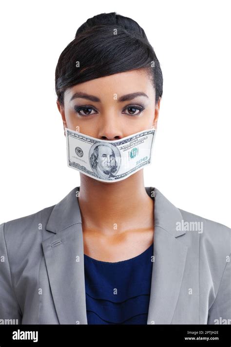 Money Talkscropped Portrait Of A Young Businesswoman Standing With A