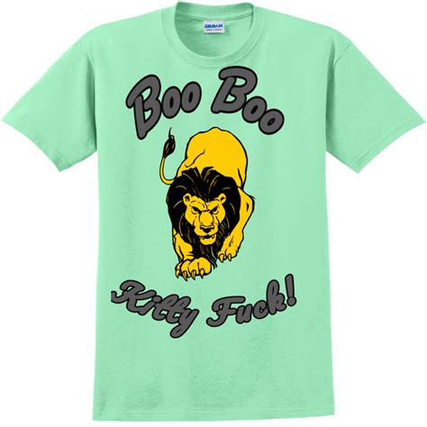 Boo Boo Kitty Fuck Adult Cotton T Shirts Gildan