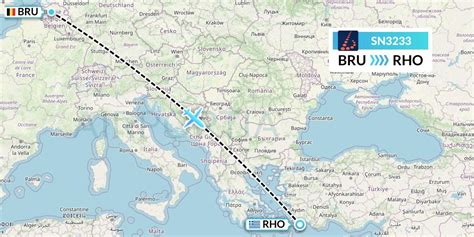 Sn3233 Flight Status Brussels Airlines Brussels To Rhodes Dat3233