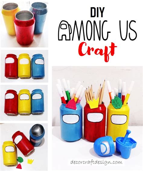 Diy Among Us Craft Decor Craft Design