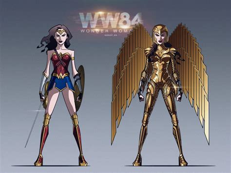 Fanart Wonder Woman Suit And Golden Eagle Armor By Godot Arts Dc