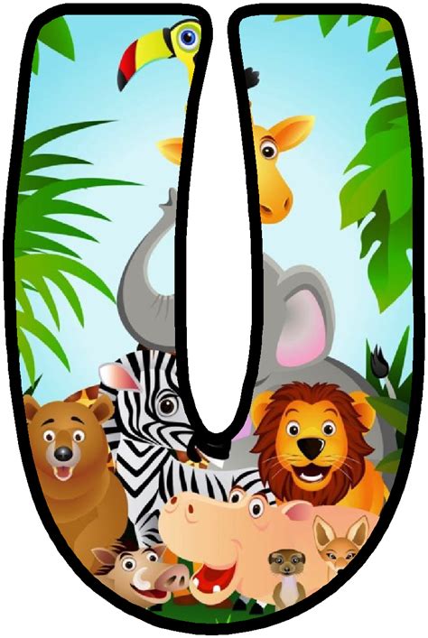 Pin By Marla Patterson On Alphabets Safari Baby Animals Jungle