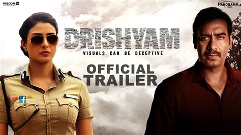 Drishyam Official Trailer Starring Ajay Devgn Tabu And Shriya Saran