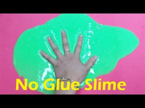 How to make slime without glue ,baking soda,borax or shaving. 2 Ingredients Butter Slime No Glue,Face mask or Borax- Slime 2 Ways - YouTube | Slime no glue ...