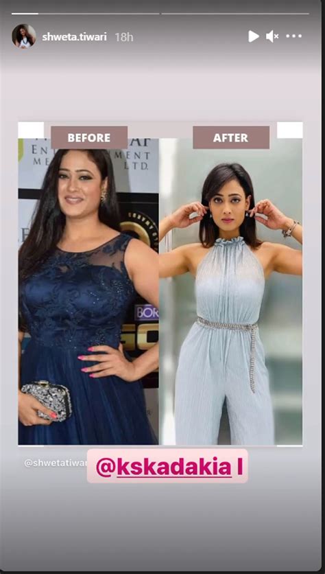 Shweta Tiwari Flaunts Her Stunning Transformation With Before And After Pics India Today