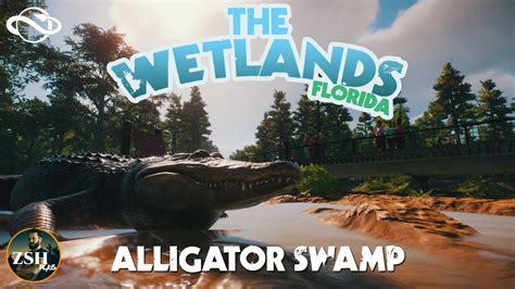 The Wetlands Alligator Swamp ¦ Walkthrough Habitat ¦ Planet Zoo