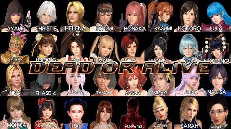 2018 Dead Or Alive 5 Last Round Steam All Character All Dlc Unlocked