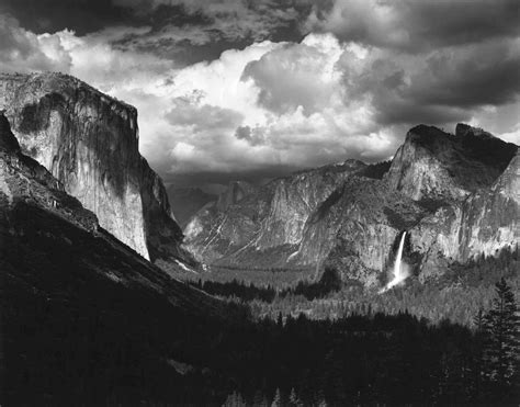 Ansel Adams Thunderstorm Yosemite Valley Christie S