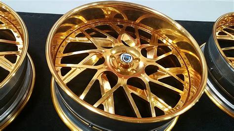 Gold Wheels And Gold Custom Wheels