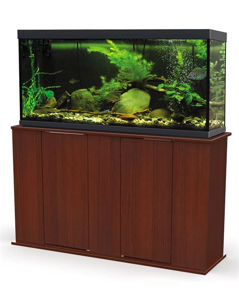Aquatic Fundamentals 55 Gallon Wood Aquarium Stand Walmart Com