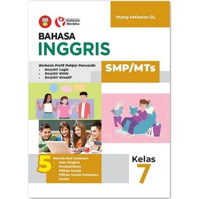 Jual Buku Bahasa Inggris SMP Kelas Kurikulum Merdeka Indonesia Shopee Indonesia