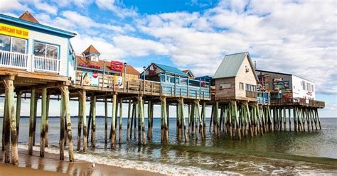 Old Orchard Beach Is A Seven Mile Stretch Of Beach Located On The Inner