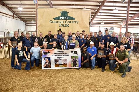 Greene County 4-H and FFA members honor sheriff's memory | AGDAILY