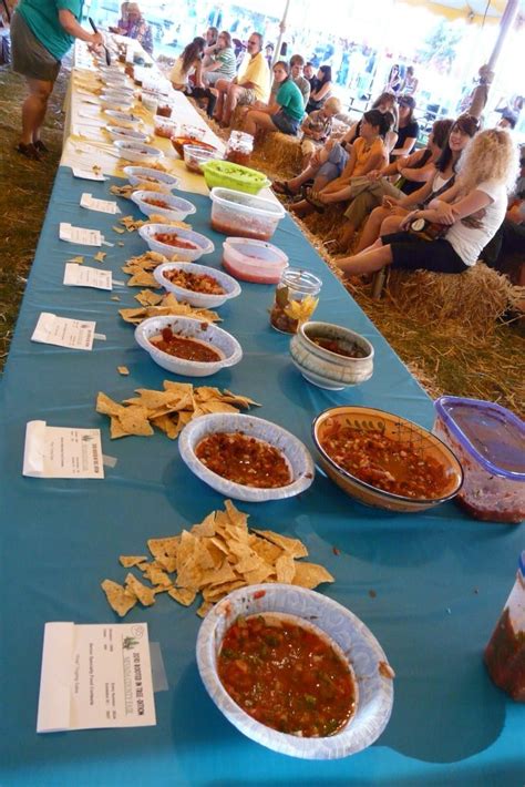 Salsa Competition Nevada County Grass Valley Corn Dogs Rice Bowls