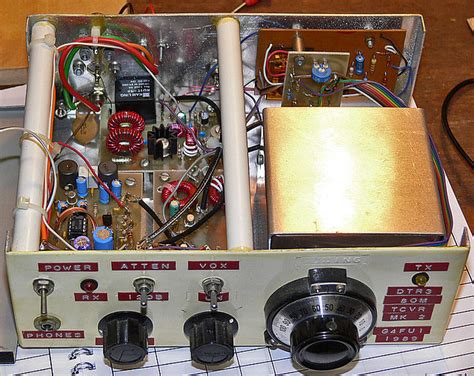 Dtr3 2 Homebrew 80m Cw Transceiver Built Mainly From A Ki Flickr