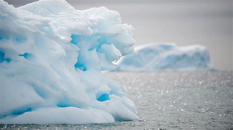 Nature Landscape Water Sea Ice Iceberg Glaciers Blue Hd