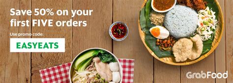 Use grab food promo code april 2021 free delivery and get {grab food promo $10 off} on your order. Save 50% on your first 5 GrabFood orders! | Grab MY