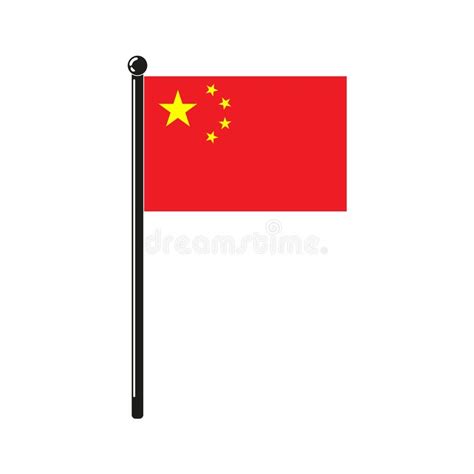National Flag Of China Stock Vector Illustration Of Patriotic 212621442