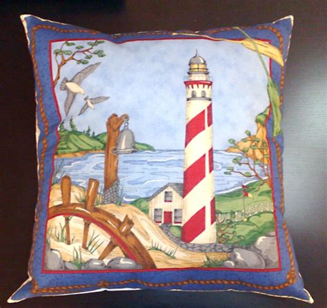 Lighthouse Pillow Crafts Decor Pillows