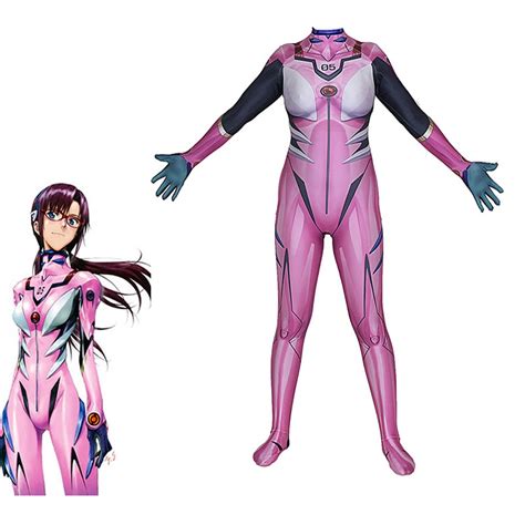 Jual Free Ongkir Anime Neon Genesis Evangelion Mari Makinami Illustrious Cosplay Costume 3d