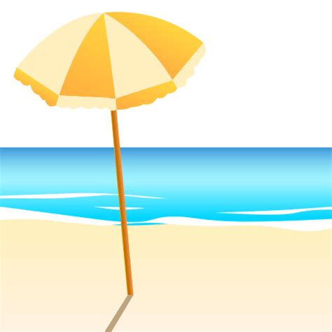 beach with umbrella id 1801 uk