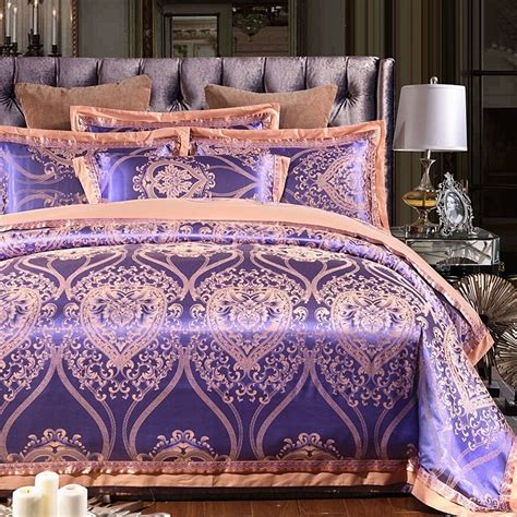 Purple And Gold Bedding Set Bedding Design Ideas