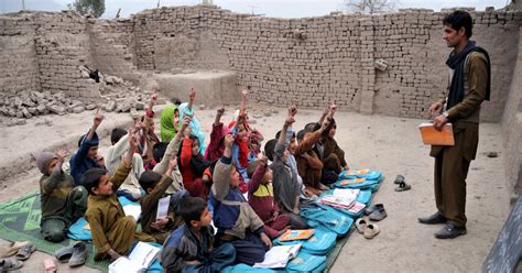 Nearly Half Of Afghan Children Dont Go To School With Girls