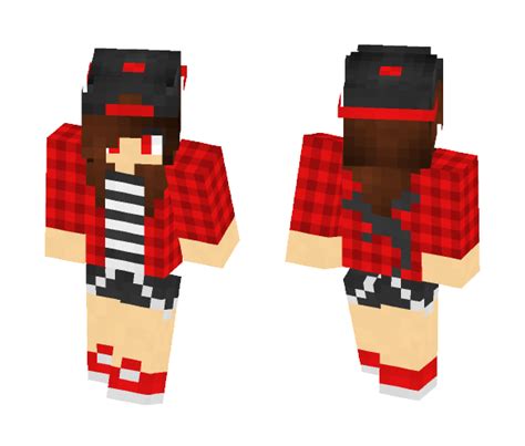Download Red Girl Minecraft Skin For Free Superminecraftskins