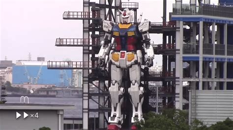 ¡gigantesco El Robot Gundam Comienza A Moverse En Japón Kiotokio Todo Sobre La Cultura De Japón