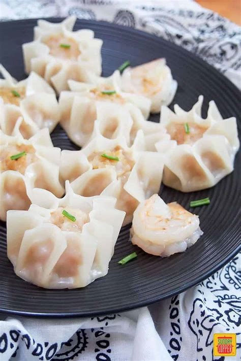 Shrimp Shumai Recipe Shrimp Dumplings Sunday Supper Movement