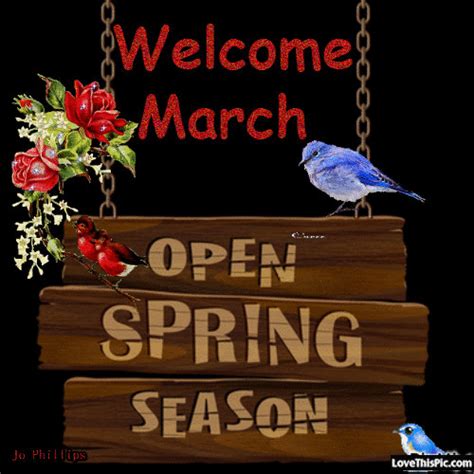 Welcome March Welcome Spring Pictures Photos And Images For Facebook