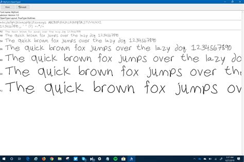 Create A Personalized Handwriting Font With Microsoft Font Maker App