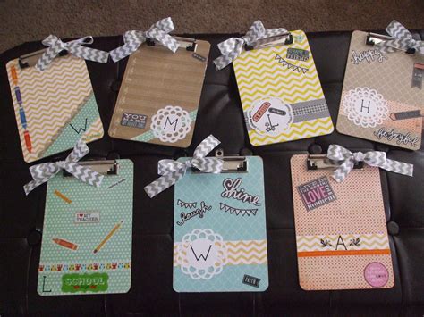 Mini Clipboards With Personalization Makes Cute Teachers T Used