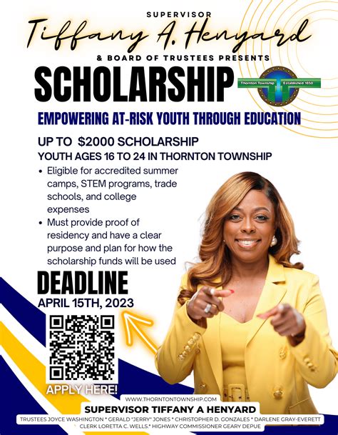 2023 Scholarship – Thornton Township