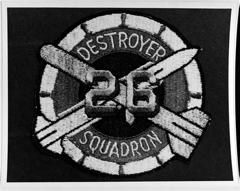Nh 69156 Kn Insignia Destroyer Squadron Twenty Six
