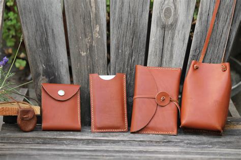 Leather projects - which one do you like best? - DIY