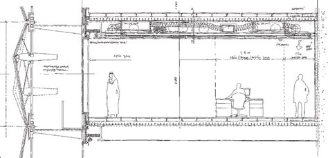 This Schematic Section Through The South Of The Building Shows The