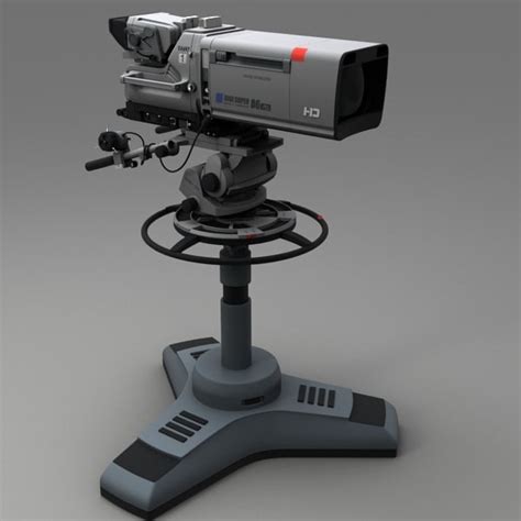 3d Model Of Studio Camera Sony Hdc 1000 Collection By 3dmolier