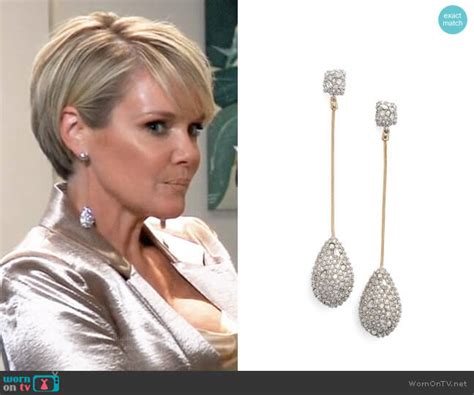 Wornontv Avas Champagne Blazer On General Hospital Maura West