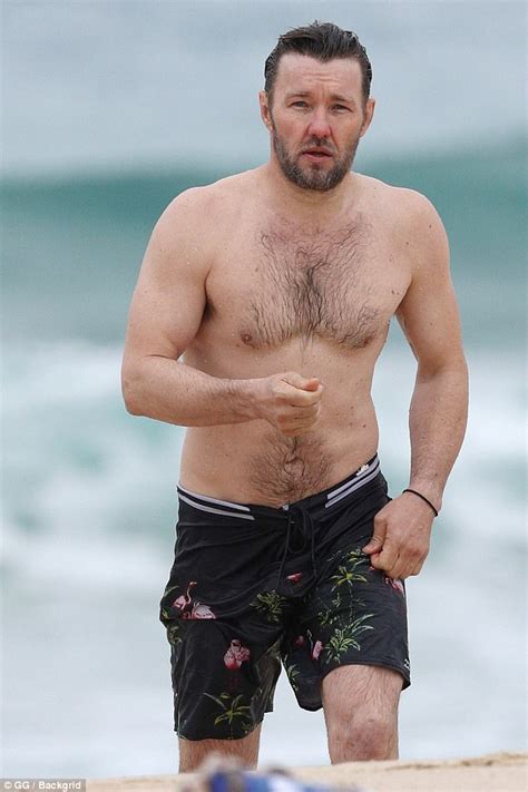 Joel Edgerton Hits Bondi Beach After Arriving In Sydney Daily Mail Online