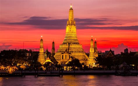 Wat Arun Temple Full Hd Wallpaper And Background Image 1920x1200 Id