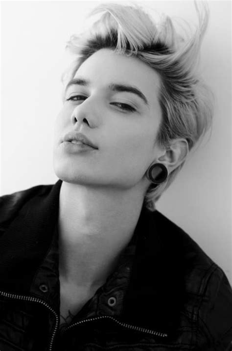 681 x 1024 jpeg 64 кб. androgynous, hairstyle, and short image | Androgynous ...