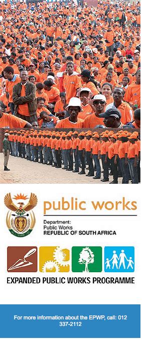 Expanded Public Works Programme Epwp Kamoso Awards Recognising